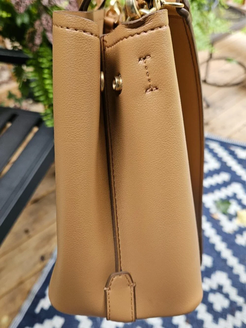 Nanette Lepore Tan Satchel Bag